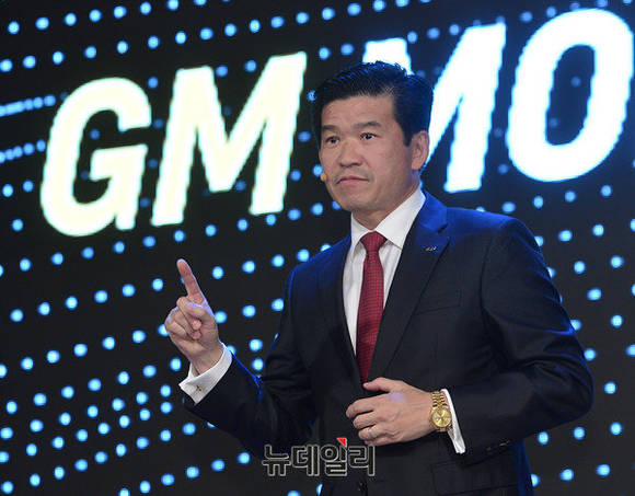 ▲ 한국지엠 제임스 김 사장.ⓒ뉴데일리