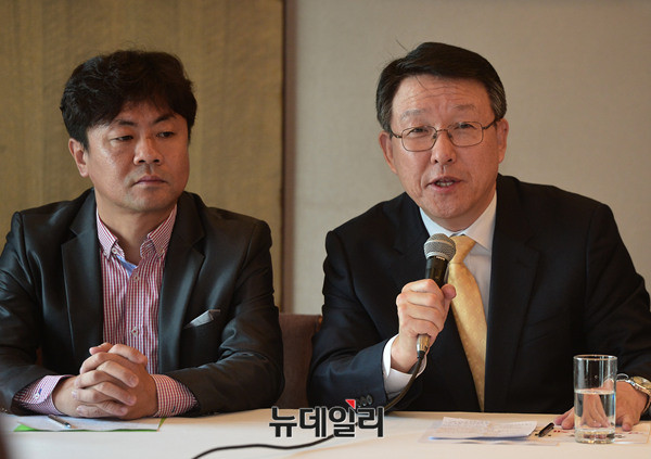 ▲ 국가교육국민감시단 김정욱 사무총장 ⓒ 뉴데일리 정상윤