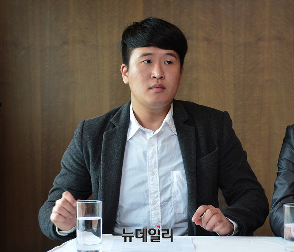 ▲ 한국대학생포럼 김기정 회장 ⓒ 뉴데일리 정상윤