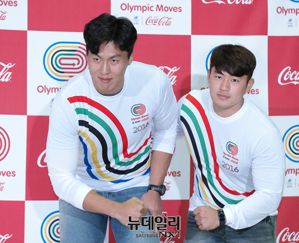 ▲ 왼쪽부터 장기건, 석영진 선수 ⓒ 뉴데일리 공준표