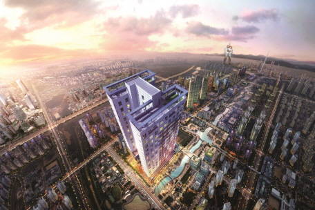 ▲ 디오스텔 청라 조감도. ⓒ 피알페퍼