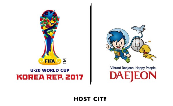 ▲ FIFA U-20 대회 로고.ⓒ대전시