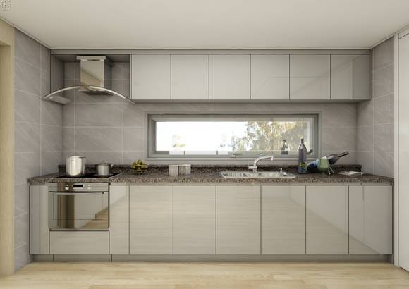 ▲ 주방전용 창 시공 이미지 ⓒ 한화 L&C