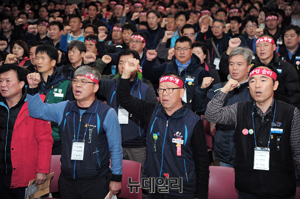 ▲ 김석 민노총 기획실장 ⓒ 뉴데일리 공준표