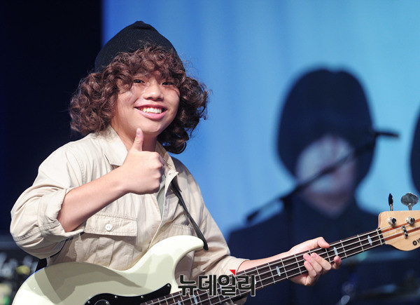 ▲ '더 이스트라이트' 베이스 이승현 ⓒ 뉴데일리 공준표