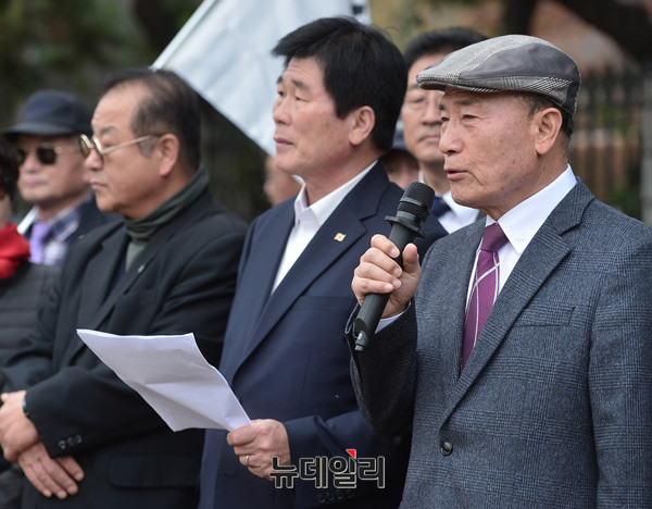 ▲ 이계성 반국가교육척결국민연합 대표 ⓒ 뉴데일리 정상윤