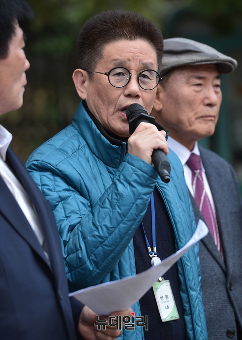 ▲ 정영모 정의로운시민행동 대표 ⓒ 뉴데일리 정상윤