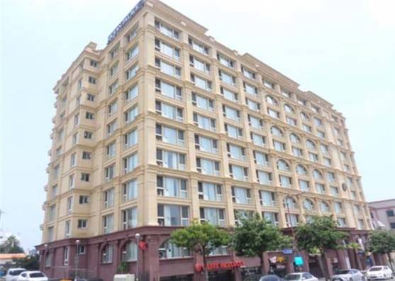 ▲ 지난달 말 법원경매로 나온 오션팰리스호텔 전경. ⓒ 지지옥션