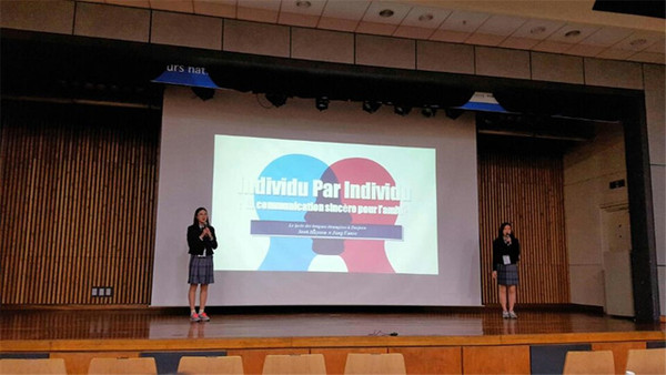 ▲ 대상을 수상한 석하연·장은세(여·2학년) 학생.ⓒ대전교육청