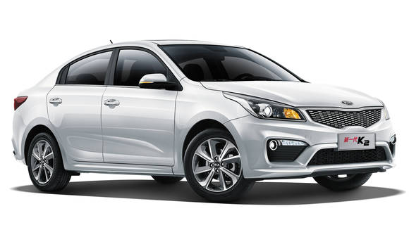 ▲ 중국 전략형 소형차 신형 K2.ⓒ기아차