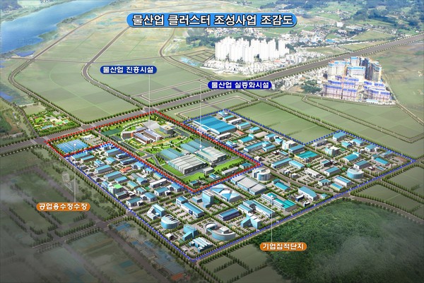 ▲ 대구 물산업 클러스터 조성사업 조감도.ⓒ대구시 제공