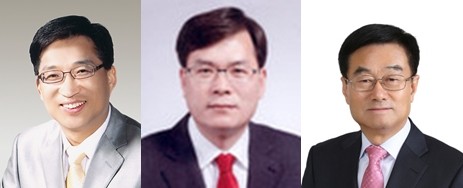 ▲ 대구시의회 경제환경위는 9일 대구시 녹색환경국을 대상으로 행정사무감사를 이어갔다. 사진 왼쪽부터 오철환, 조홍철, 신원섭 의원.ⓒ대구시의회 제공