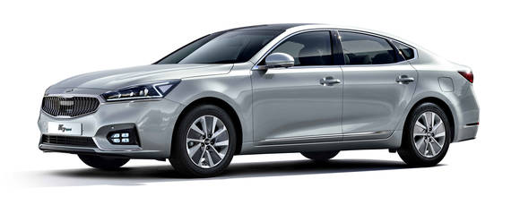 ▲ 올 뉴 K7 하이브리드.ⓒ기아차