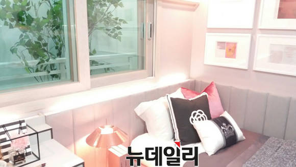 ▲ '시흥 목감 호반베르디움 5차' 견본주택 유닛 내부 모습.ⓒ뉴데일리
