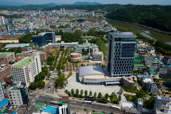 ▲ 경남과학기술대 캠퍼스 전경.ⓒ경남과기대 제공