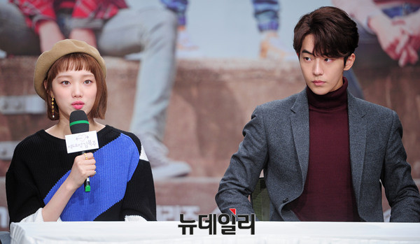 ▲ 왼쪽부터 이재윤, 이성경, 남주혁, 경수진 ⓒ 뉴데일리 공준표