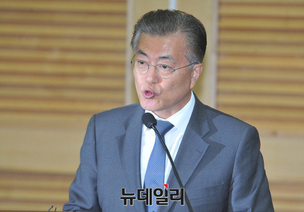 ▲ 문재인 더불어민주당 전 대표.ⓒ이종현 기자