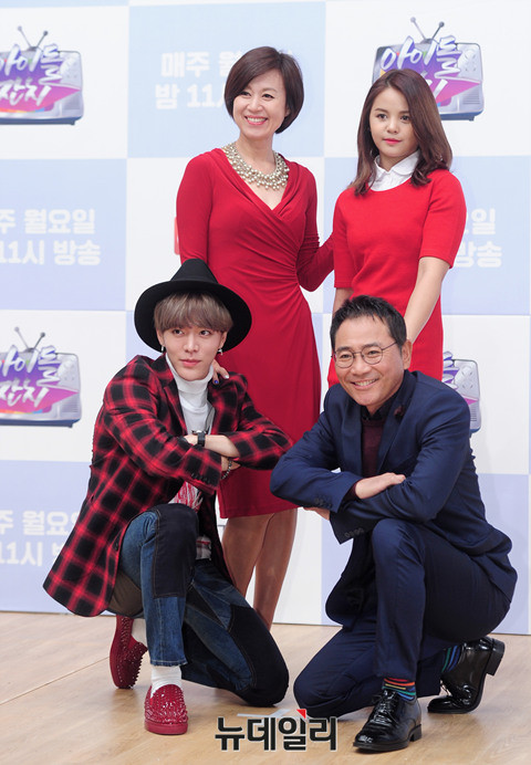 ▲ '엄마 없는 하늘 아래'의 출연진들 ⓒ 뉴데일리 공준표