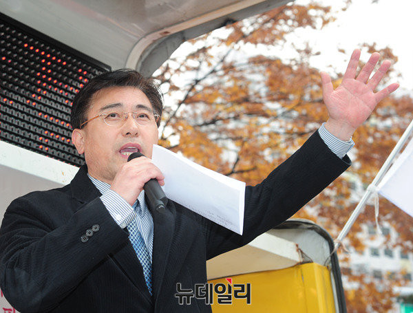 ▲ 박광진 전 경기도의원. ⓒ뉴데일리 공준표 기자