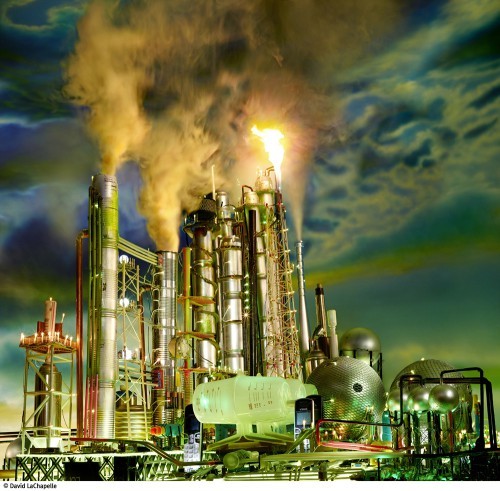 ▲ Land Scape Green Fields; Los Angeles, 2013 Refinery