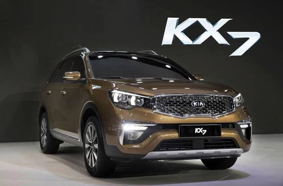 ▲ 중국 전략형 중형 SUV 'KX7'.ⓒ기아차