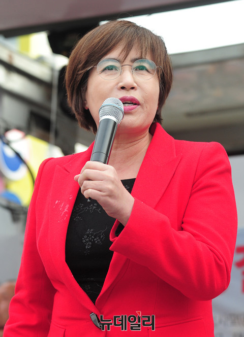 ▲ 자유통일문화원 이애란 원장 ⓒ 뉴데일리 공준표