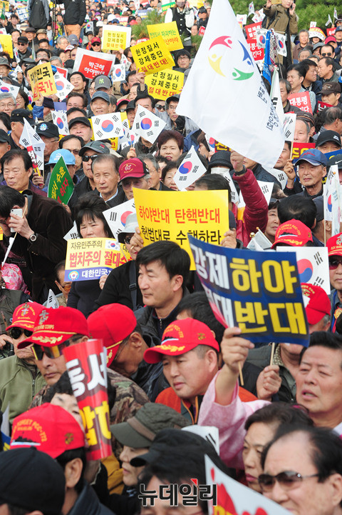 ▲ 김경재 '한국자유총연맹' 회장 ⓒ 뉴데일리 공준표