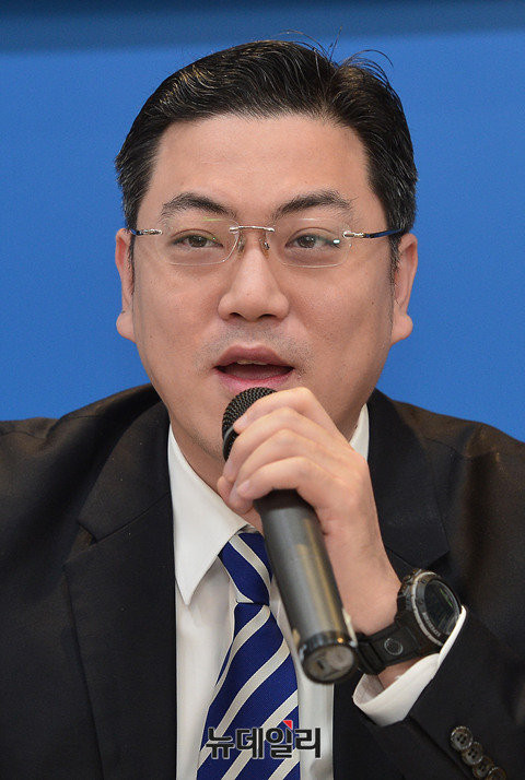 ▲ 황성욱 에이치스 대표 변호사. ⓒ뉴데일리 정상윤 기자