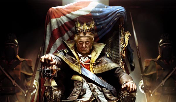 ▲ 트럼프를 '미국의 황제'로 묘사한 '짤방(Meme)'. 美온라인 커뮤니티에서 돌고 있다. ⓒ美온라인 커뮤니티 캡쳐