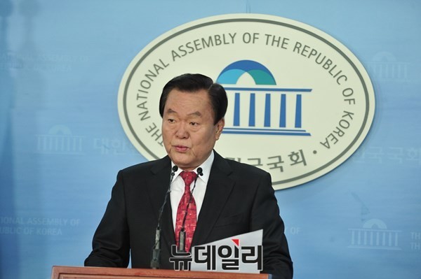 ▲ 김경재 한국자유총연맹 회장.ⓒ뉴데일리DB