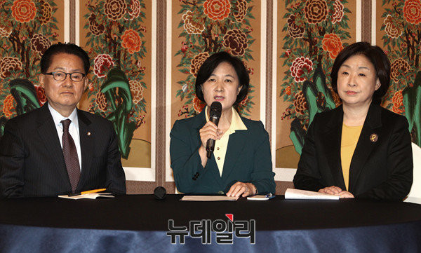 ▲ 더불어민주당·국민의당·정의당 야3당은 박근혜 대통령의 탄핵을 추진하는데 일정 부분 공감대를 이룬 상황이다. ⓒ뉴데일리 이종현 기자