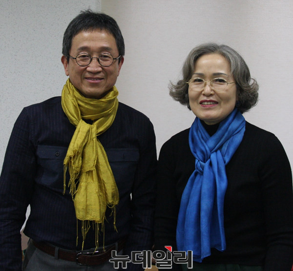 ▲ 권진혁(왼쪽), 신상숙씨.ⓒ목성균 기자