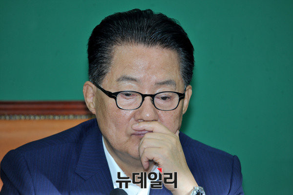 ▲ 국민의당 박지원 비상대책위원장. ⓒ뉴데일리