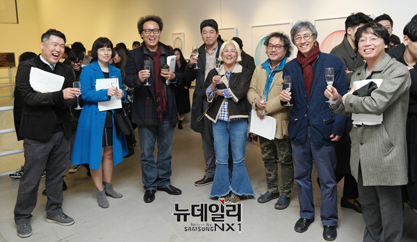 ▲ 왼쪽부터 경일대학교 최종성, 손영실, 김호권, 강형구, 조선희, 석성석, 구본창, 이명호 교수 ⓒ 뉴데일리