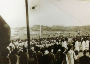 ▲ 1898년 종로 '만민공동회'(자료사진)