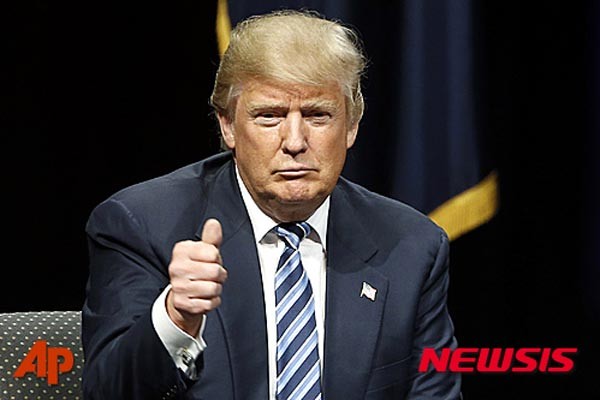 ▲ 도널드 트럼프 美45대 대통령 당선자. ⓒ뉴시스-AP. 무단전재 및 재배포 금지.