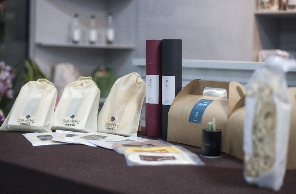 ▲ 청춘애한방이 출시한 선식 상품.ⓒ청춘애한방