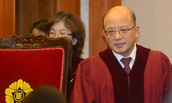 ▲ 박한철 헌법재판소장. ⓒ뉴시스 사진DB