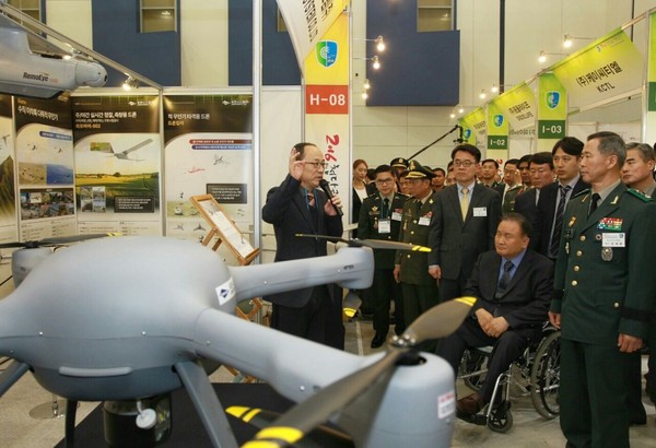 ▲ 대전시가 6~9일 지역특화전시회인 ‘첨단국방산업전’을 열고 있다.ⓒ대전시