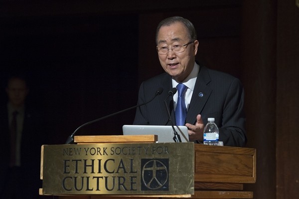 ▲ 북한은 유엔 안전보장이사회의 대북제재 결의 2321호에 대해서 "법률적 근거를 제시하라"며 반기문 유엔 사무총장 앞으로 항의서한을 전달한 것으로 알려졌다. 사진은 반기문 총장.ⓒUN