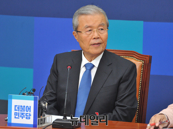 ▲ 민주당 김종인 전 비상대책위 대표. ⓒ뉴데일리