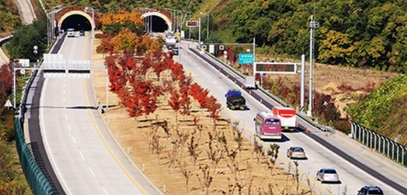 ▲ 천안~논산 간 고속도로.ⓒ(주)천안논산고속도로