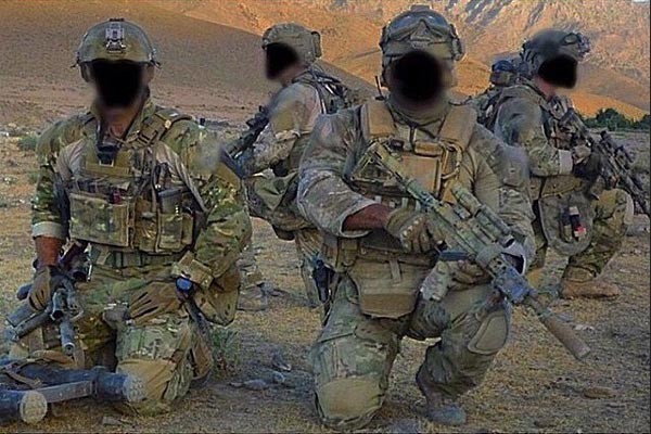 아프가니스탄에 파병된 英육군 특수부대 SAS라는 제목으로 나도는 사진. ⓒ인스타그램 사진 캡쳐