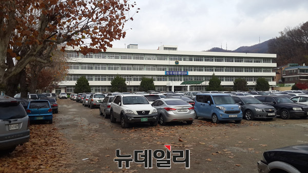 ▲ 충북도의회 신청사 건립 예정지인 옛 중앙초등학교 전경.ⓒ김종혁 기자