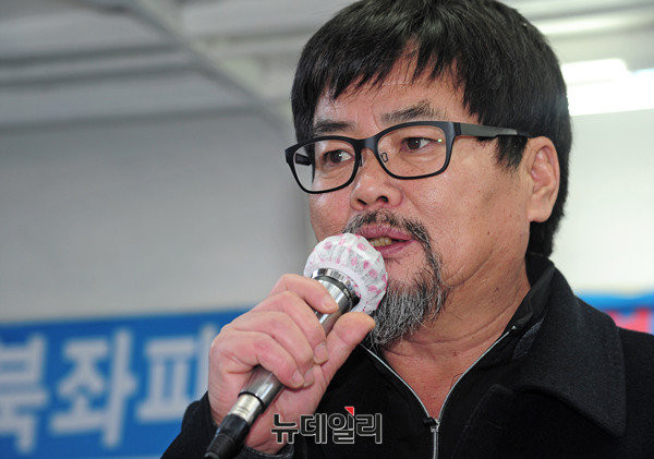 ▲ 어버이연합 추선희 사무총장. ⓒ뉴데일리 공준표 기자