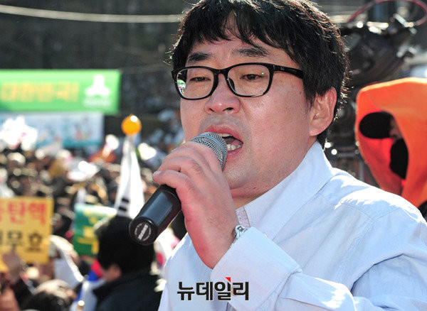 ▲ 신혜식 신의한수 대표. ⓒ뉴데일리 공준표 기자