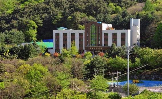 ▲ 제천시박달재수련원 전경.ⓒ제천시