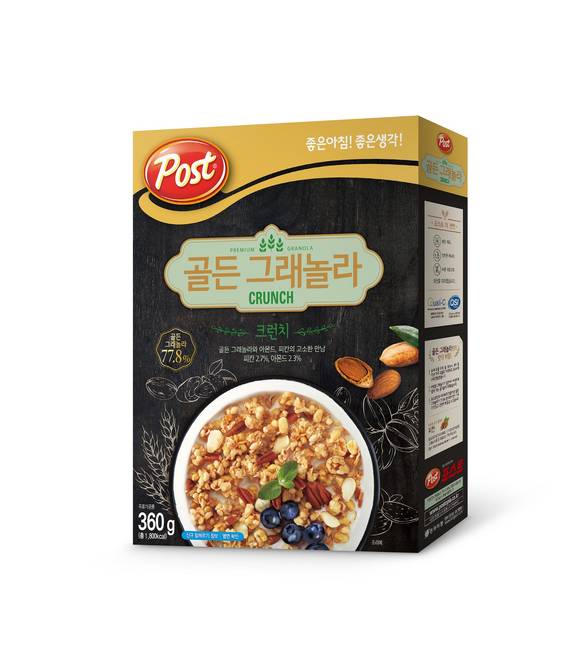 ▲ 포스트 골든 그래놀라. ⓒ동서식품