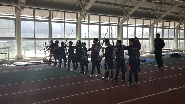 ▲ 보은군 양궁 동계 훈련지.ⓒ보은군