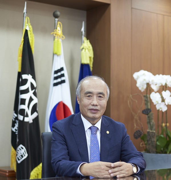 ▲ 정성봉 청주대 총장.ⓒ청주대학교